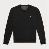 Siyah Erkek Ralph Lauren Çift Örgü Kazak Sweatshirt Siyah Erkek Ralph Lauren Çift Örgü Kazak Sweatshirt