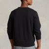 Siyah Erkek Ralph Lauren Çift Örgü Kazak Sweatshirt Siyah Erkek Ralph Lauren Çift Örgü Kazak Sweatshirt