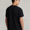 Siyah Erkek Ralph Lauren Klasik Kesim Büyük Pony Jersey Tişörtleri Siyah Erkek Ralph Lauren Klasik Kesim Büyük Pony Jersey Tişörtleri