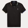 Siyah Erkek Ralph Lauren Klasik Kesim File Polo Tişörtler Siyah Erkek Ralph Lauren Klasik Kesim File Polo Tişörtler