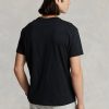 Siyah Erkek Ralph Lauren Klasik Kesim Jersey Yuvarlak Yaka Tişörtler Siyah Erkek Ralph Lauren Klasik Kesim Jersey Yuvarlak Yaka Tişörtler