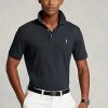 Siyah Erkek Ralph Lauren Klasik Kesim Yumuşak Pamuklu Polo Tişörtler Siyah Erkek Ralph Lauren Klasik Kesim Yumuşak Pamuklu Polo Tişörtler