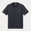 Siyah Erkek Ralph Lauren Klasik Kesim Yumuşak Pamuklu Polo Tişörtler Siyah Erkek Ralph Lauren Klasik Kesim Yumuşak Pamuklu Polo Tişörtler