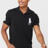 Siyah Erkek Ralph Lauren Logolu Polo Tişörtler Siyah Erkek Ralph Lauren Logolu Polo Tişörtler