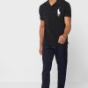 Siyah Erkek Ralph Lauren Logolu Polo Tişörtler Siyah Erkek Ralph Lauren Logolu Polo Tişörtler