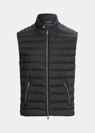 Siyah Erkek Ralph Lauren Otis Süet Gömlek Ceketler