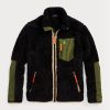 Siyah Erkek Ralph Lauren Rüzgar Engelleyici Hibrit Ceketler Siyah Erkek Ralph Lauren Rüzgar Engelleyici Hibrit Ceketler