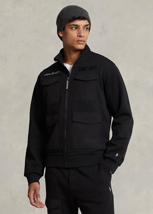 Siyah Erkek Ralph Lauren Su Geçirmez Hibrit Ceketler Siyah Erkek Ralph Lauren Su Geçirmez Hibrit Ceketler