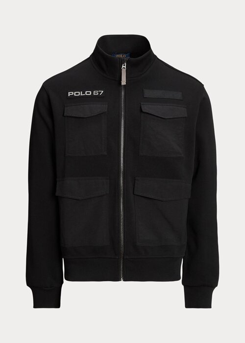 Siyah Erkek Ralph Lauren Su Geçirmez Hibrit Ceketler Siyah Erkek Ralph Lauren Su Geçirmez Hibrit Ceketler