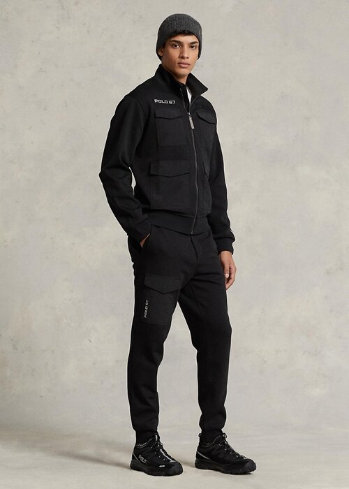 Siyah Erkek Ralph Lauren Su Geçirmez Hibrit Ceketler Siyah Erkek Ralph Lauren Su Geçirmez Hibrit Ceketler