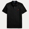 Siyah Erkek Ralph Lauren The Iconic Mesh Polo Tişörtleri