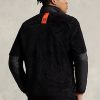 Siyah Erkek Ralph Lauren Yığın Polar Ceketler Siyah Erkek Ralph Lauren Yığın Polar Ceketler