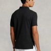 Siyah Erkek Ralph Lauren Özel Slim Fit File Polo Tişörtler Siyah Erkek Ralph Lauren Özel Slim Fit File Polo Tişörtler