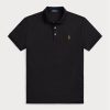 Siyah Erkek Ralph Lauren Özel Slim Fit Yumuşak Pamuklu Polo Tişörtler Siyah Erkek Ralph Lauren Özel Slim Fit Yumuşak Pamuklu Polo Tişörtler