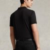 Siyah Erkek Ralph Lauren Özel Slim Fit Yumuşak Pamuklu Polo Tişörtler Siyah Erkek Ralph Lauren Özel Slim Fit Yumuşak Pamuklu Polo Tişörtler