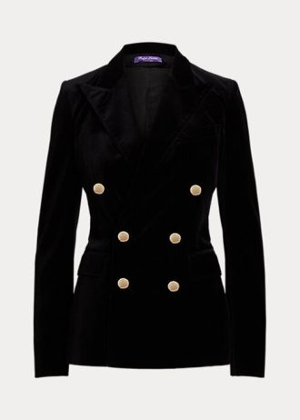 Siyah Kadın Ralph Lauren Camden Kadife Ceketler Siyah Kadın Ralph Lauren Camden Kadife Ceketler