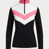 Siyah Kadın Ralph Lauren Chevron Çizgili Çeyrek Fermuarlı Kazak Sweatshirt Siyah Kadın Ralph Lauren Chevron Çizgili Çeyrek Fermuarlı Kazak Sweatshirt