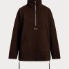 Siyah Kadın Ralph Lauren Çeyrek Fermuarlı Kazak Polar Tunik Sweatshirt Siyah Kadın Ralph Lauren Çeyrek Fermuarlı Kazak Polar Tunik Sweatshirt