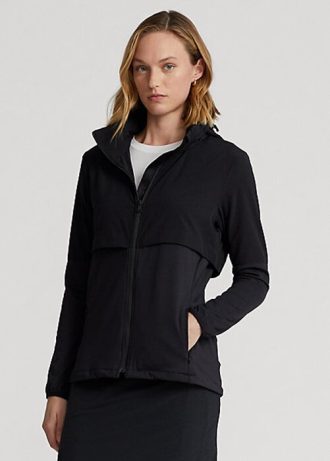 Siyah Kadın Ralph Lauren Hibrit Katlanabilir Kapüşonlu Ceketler Siyah Kadın Ralph Lauren Hibrit Katlanabilir Kapüşonlu Ceketler