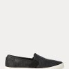 Siyah Kadın Ralph Lauren Jinny Dokuma Slip-On Spor Ayakkabı Siyah Kadın Ralph Lauren Jinny Dokuma Slip-On Spor Ayakkabı