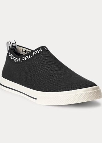 Siyah Kadın Ralph Lauren Jordyn Slip-On Spor Ayakkabı