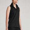 Siyah Kadın Ralph Lauren Klasik Kesim Piqué Kolsuz Polo Tişörtler Siyah Kadın Ralph Lauren Klasik Kesim Piqué Kolsuz Polo Tişörtler