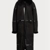 Siyah Kadın Ralph Lauren Lanthe Merino Shearling Montlar Siyah Kadın Ralph Lauren Lanthe Merino Shearling Montlar
