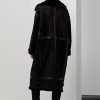 Siyah Kadın Ralph Lauren Lanthe Merino Shearling Montlar Siyah Kadın Ralph Lauren Lanthe Merino Shearling Montlar