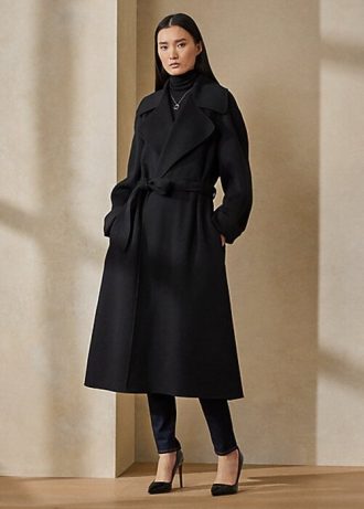 Siyah Kadın Ralph Lauren Leonarda Wrap Montlar Siyah Kadın Ralph Lauren Leonarda Wrap Montlar