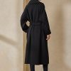 Siyah Kadın Ralph Lauren Leonarda Wrap Montlar
