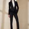 Siyah Kadın Ralph Lauren Parker Esnek Yün Ceketler Siyah Kadın Ralph Lauren Parker Esnek Yün Ceketler