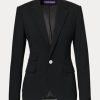 Siyah Kadın Ralph Lauren Parker Esnek Yün Ceketler Siyah Kadın Ralph Lauren Parker Esnek Yün Ceketler
