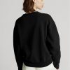 Siyah Kadın Ralph Lauren Polar Kazak Sweatshirt