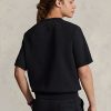 Siyah Kadın Ralph Lauren Polo Sport Kısa Kollu Sweatshirt Siyah Kadın Ralph Lauren Polo Sport Kısa Kollu Sweatshirt