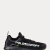 Siyah Kadın Ralph Lauren Polo Sport Tech Racer Spor Ayakkabı Siyah Kadın Ralph Lauren Polo Sport Tech Racer Spor Ayakkabı