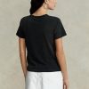 Siyah Kadın Ralph Lauren Rl Logolu Forma Tişörtleri Siyah Kadın Ralph Lauren Rl Logolu Forma Tişörtleri