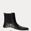 Siyah Kadın Ralph Lauren Rylee Cilalı Deri Slip-On Spor Ayakkabı Siyah Kadın Ralph Lauren Rylee Cilalı Deri Slip-On Spor Ayakkabı