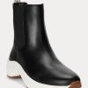 Siyah Kadın Ralph Lauren Rylee Cilalı Deri Slip-On Spor Ayakkabı Siyah Kadın Ralph Lauren Rylee Cilalı Deri Slip-On Spor Ayakkabı