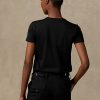 Siyah Kadın Ralph Lauren Safari Polo Bear Pamuklu Tişörtler Siyah Kadın Ralph Lauren Safari Polo Bear Pamuklu Tişörtler