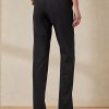 Siyah Kadın Ralph Lauren Seth Streç Yün Krep Pantolon
