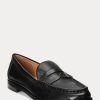 Siyah Kadın Ralph Lauren Wynnie Cilalı Deri Loafer’lar Siyah Kadın Ralph Lauren Wynnie Cilalı Deri Loafer’lar