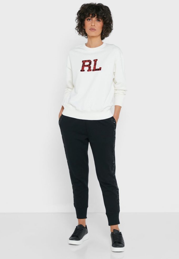 Siyah Kadın Ralph Lauren Yüksek Bel Eşofman Altı Siyah Kadın Ralph Lauren Yüksek Bel Eşofman Altı