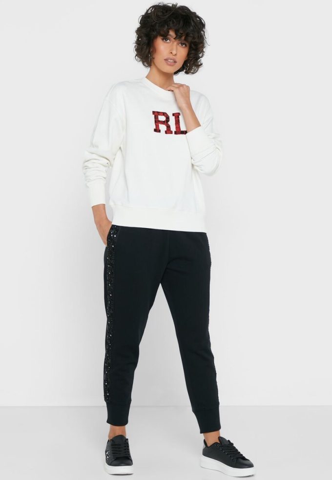 Siyah Kadın Ralph Lauren Yüksek Bel Eşofman Altı Siyah Kadın Ralph Lauren Yüksek Bel Eşofman Altı