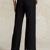 Siyah Kadın Ralph Lauren Yüksek Bel Geniş Paça Kısa Kot Pantolon Siyah Kadın Ralph Lauren Yüksek Bel Geniş Paça Kısa Kot Pantolon