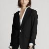 Siyah Kadın Ralph Lauren Yün Karışımlı Blazer’lar Siyah Kadın Ralph Lauren Yün Karışımlı Blazer’lar