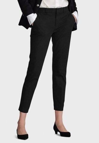 Siyah Kadın Ralph Lauren Özel Dikim Pantolon