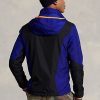 Siyah / Mavi Erkek Ralph Lauren Su Geçirmez Ripstop Ceketler Siyah / Mavi Erkek Ralph Lauren Su Geçirmez Ripstop Ceketler