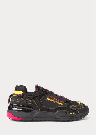Siyah / Sarı Erkek Ralph Lauren PS200 Spor Ayakkabı