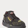 Siyah / Sarı Erkek Ralph Lauren PS200 Spor Ayakkabı Siyah / Sarı Erkek Ralph Lauren PS200 Spor Ayakkabı