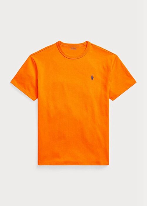 Turuncu Erkek Ralph Lauren Klasik Kesim Ağır Sıklet Jersey Tişörtleri Turuncu Erkek Ralph Lauren Klasik Kesim Ağır Sıklet Jersey Tişörtleri